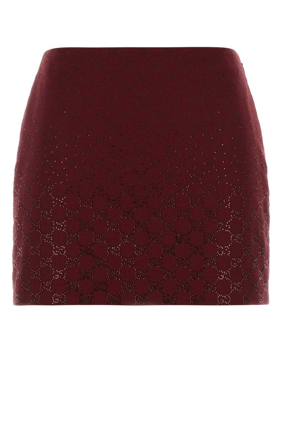 Gg Fabric Mini Skirt Rossoancora Gonne