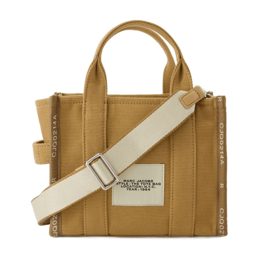 Marc Jacobs Cotton tote bag in camel