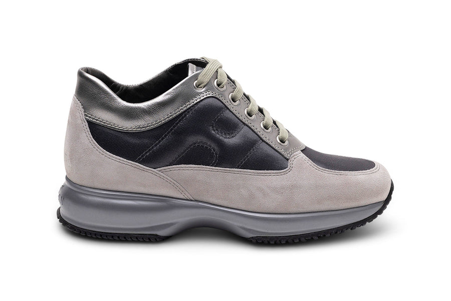 Hogan Suede sneaker in gray