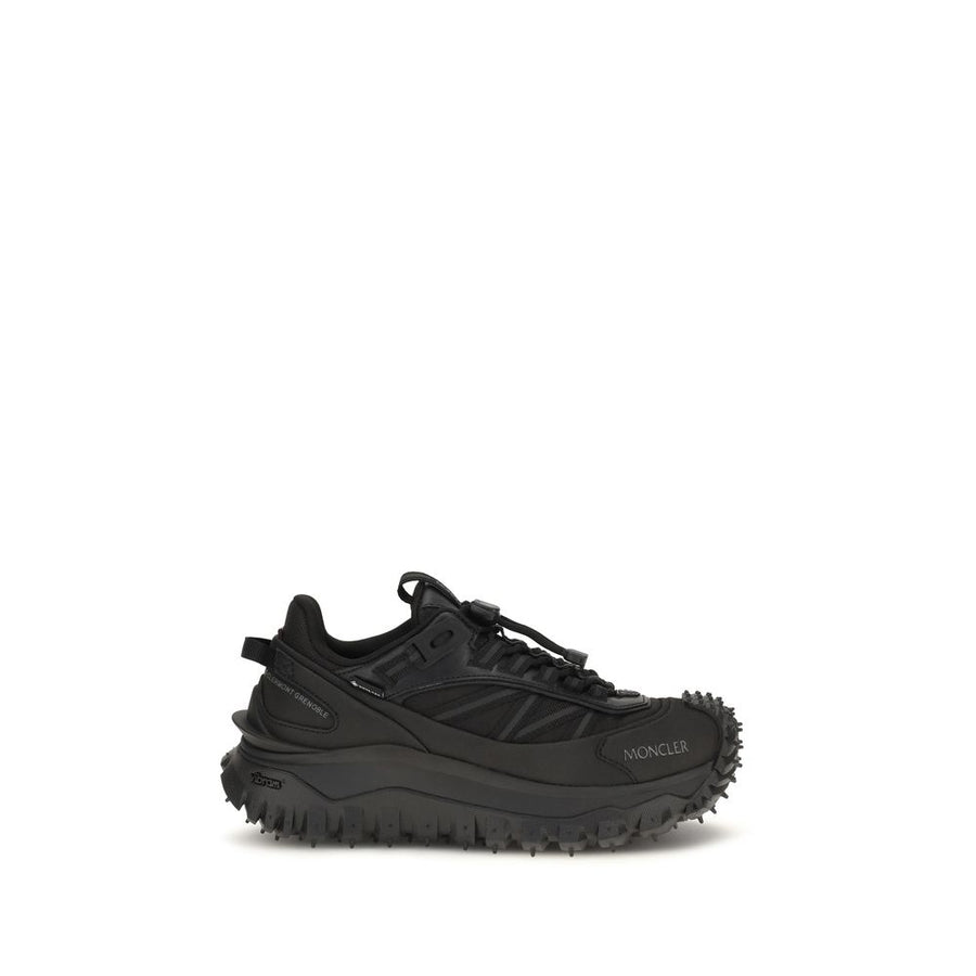Moncler 100% Calf Leather Bos Taurus sneaker in black