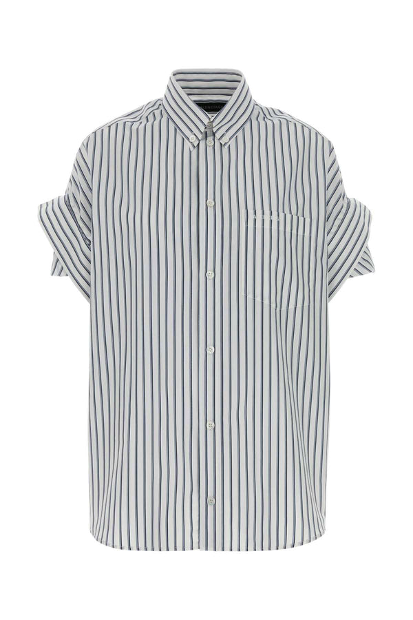 Balenciaga Sleeve 100% Cotton shirt in white