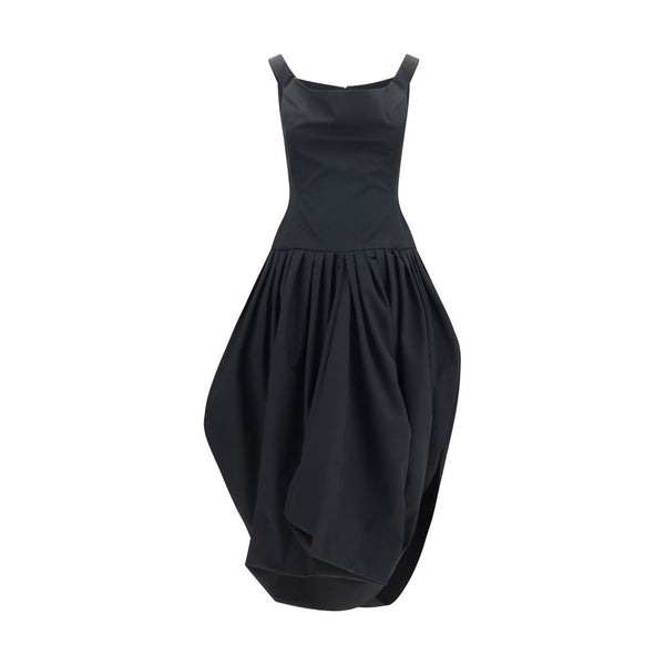 Magda Butrym 100% Polyester dress in black