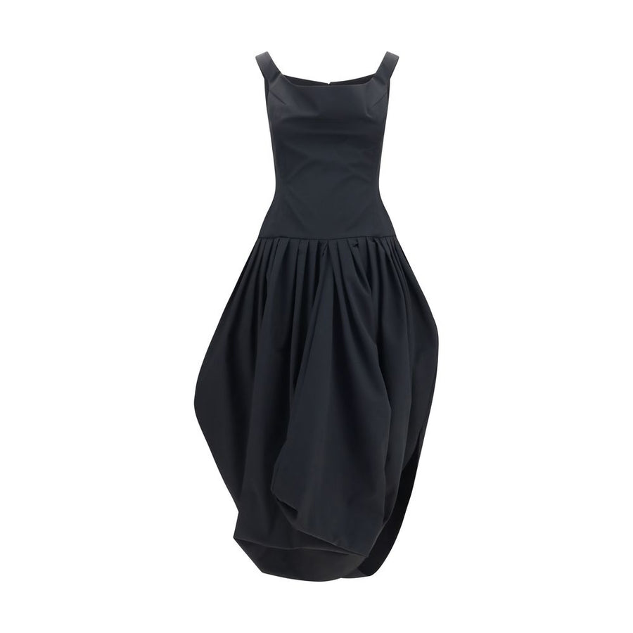 Magda Butrym 100% Polyester dress in black