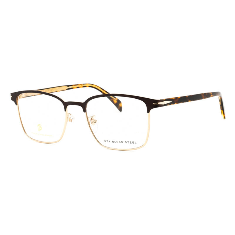David Beckham Metal eyeglasses in brown