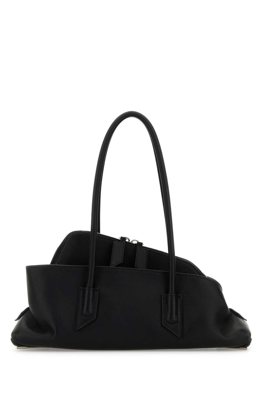 Black Leather Small La Passeggiata Shoulder Bag Borse A Mano