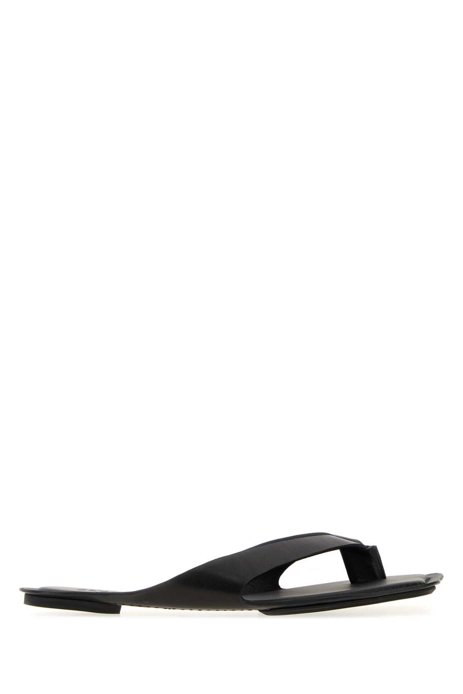 MM6 Maison Margiela Exterior: 100% Calf flat in black