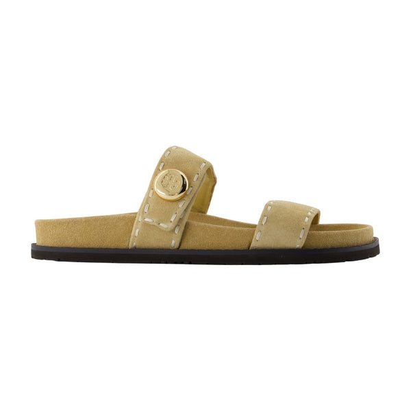 Tory Burch Calfskin sandals in beige