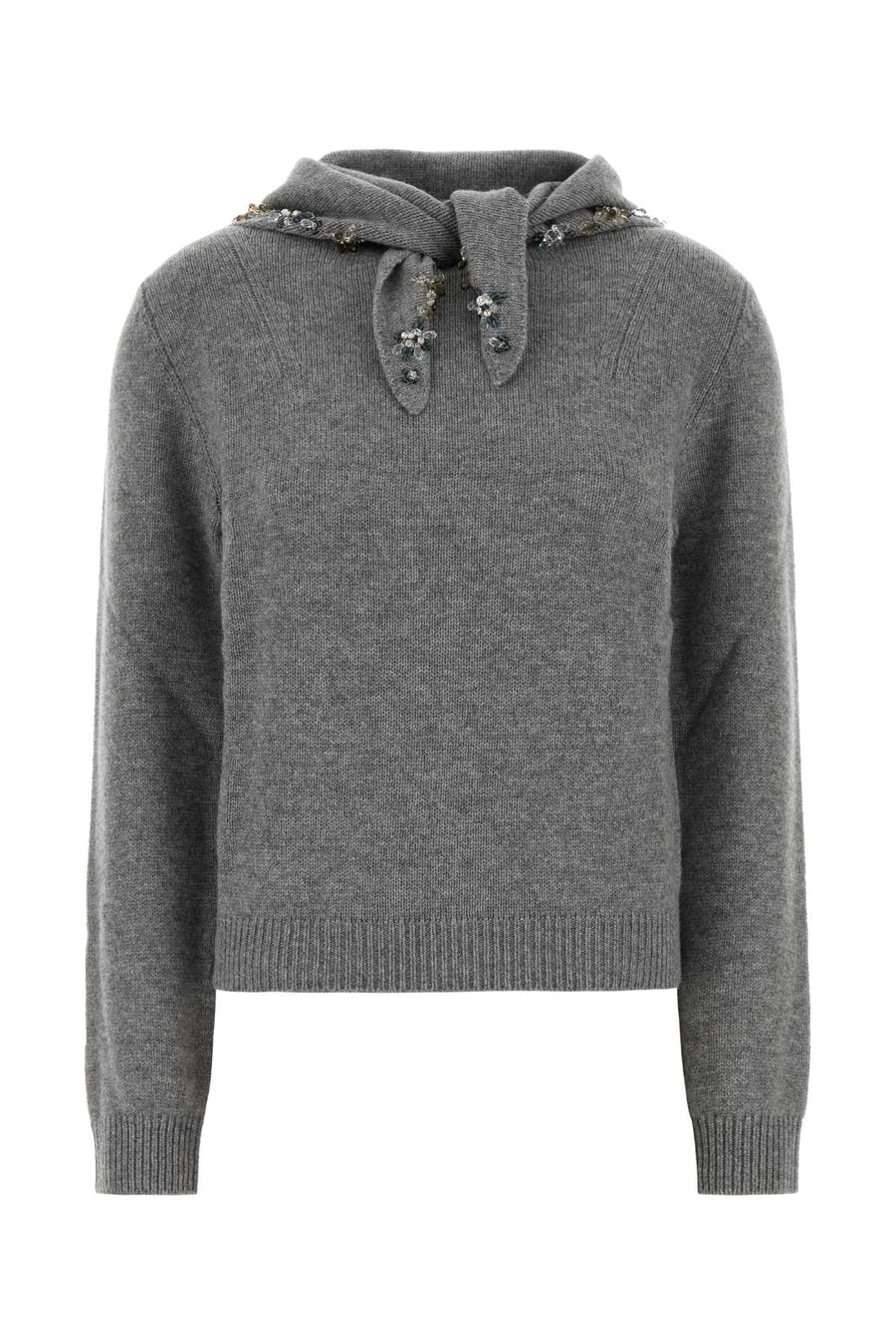 Grey Cashmere Sweater Grigio Exterior: Maglieria