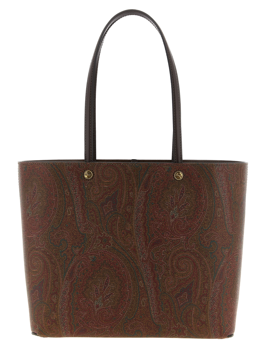 Brown Cotton Tote Bag