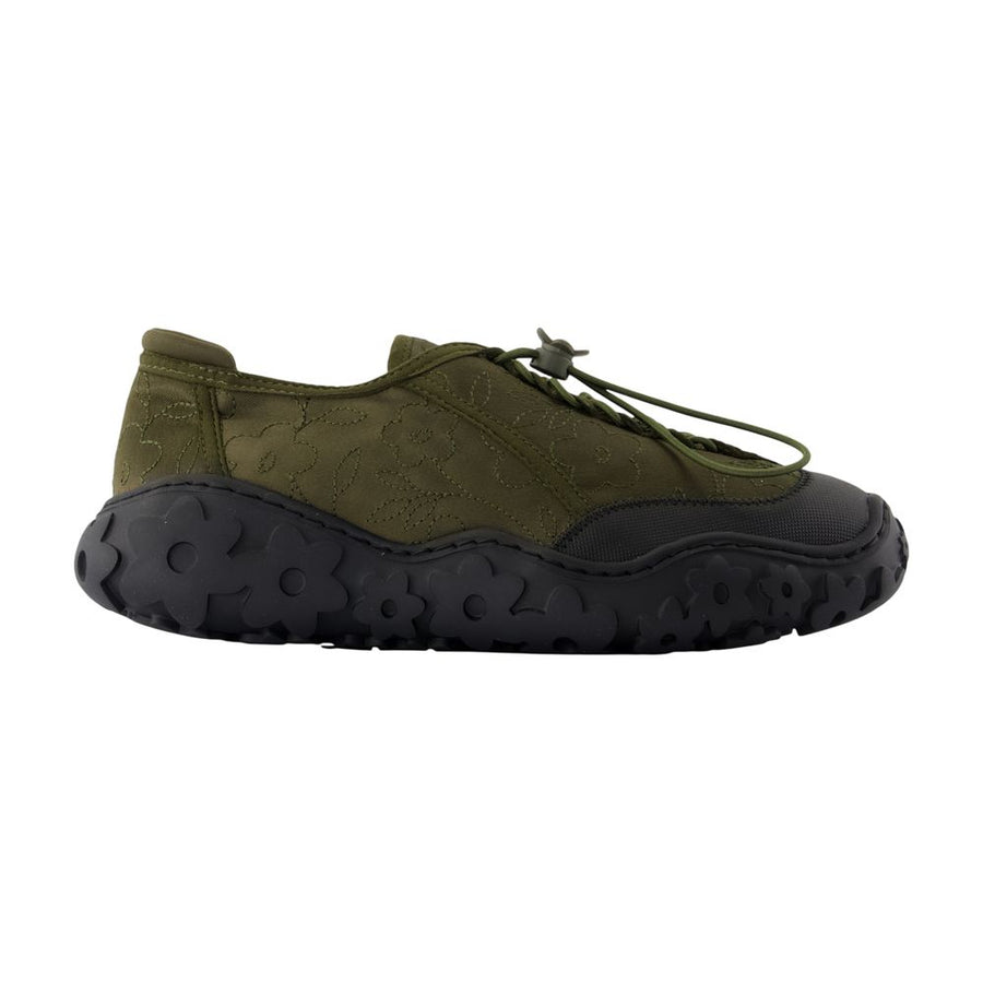 Cecilie Bahnsen Silk sneaker in green