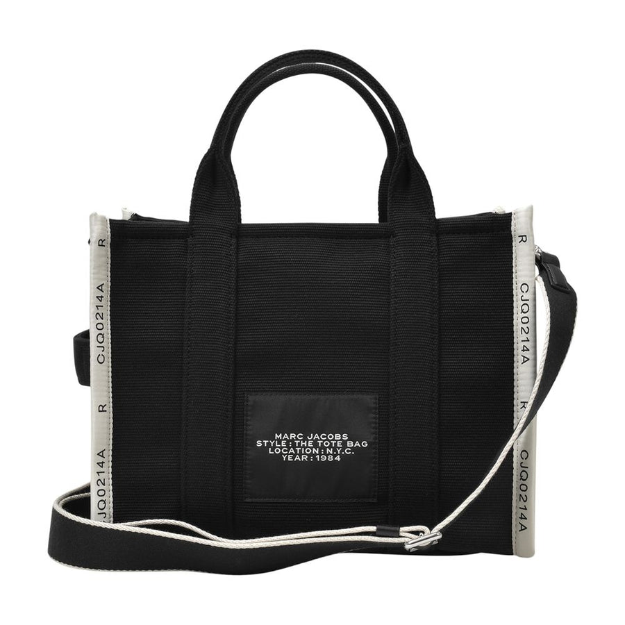 Marc Jacobs Cotton canvas tote bag in black