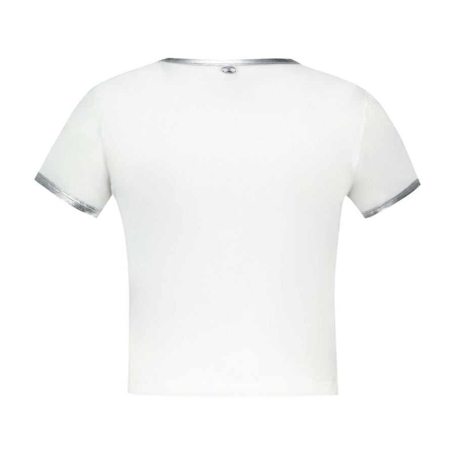 Rabanne cotton t-shirt in white