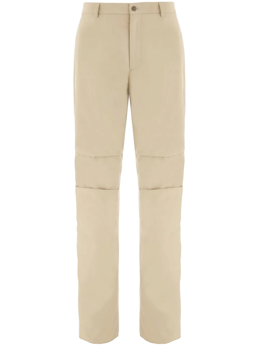 Ferragamo Cotton trousers in beige