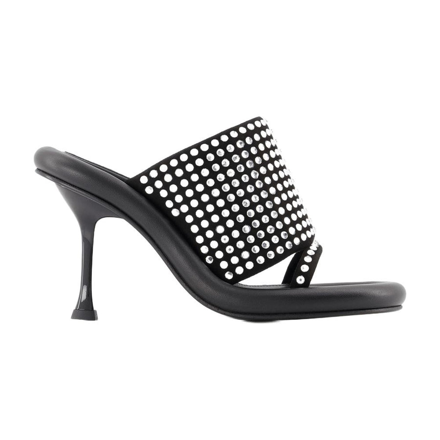 J.W. Anderson Leather mule in black