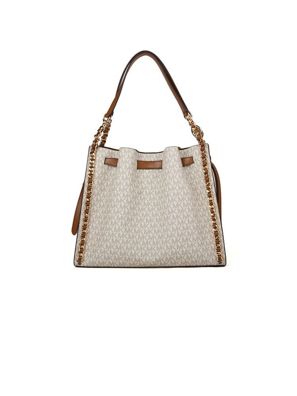 Michael Kors 89.4% Coated Canvas shoulder bag in vanilla