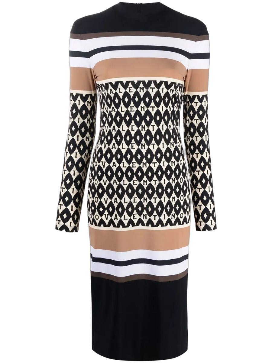 Valentino sweater dress in black