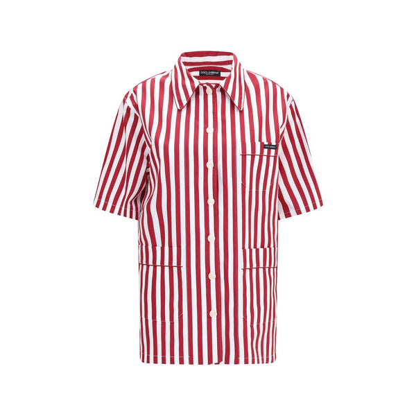 Dolce & Gabbana 95% Cotton shirt in red