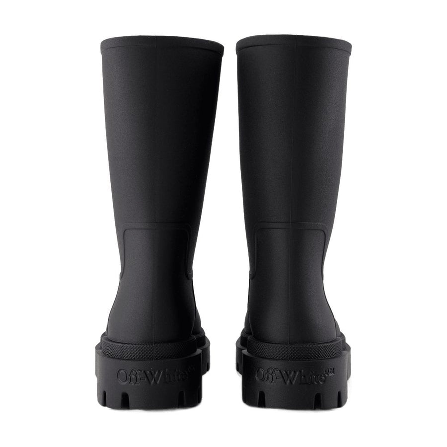 Off-White synthetic boot in black