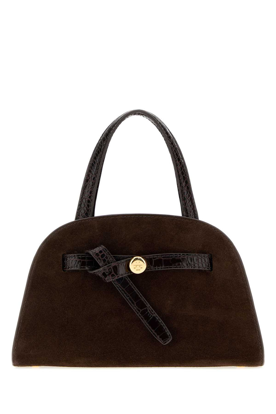 Brown Suede Romy Handbag Borse A Mano