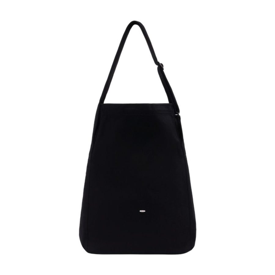 Our Legacy cotton shoulder bag in black