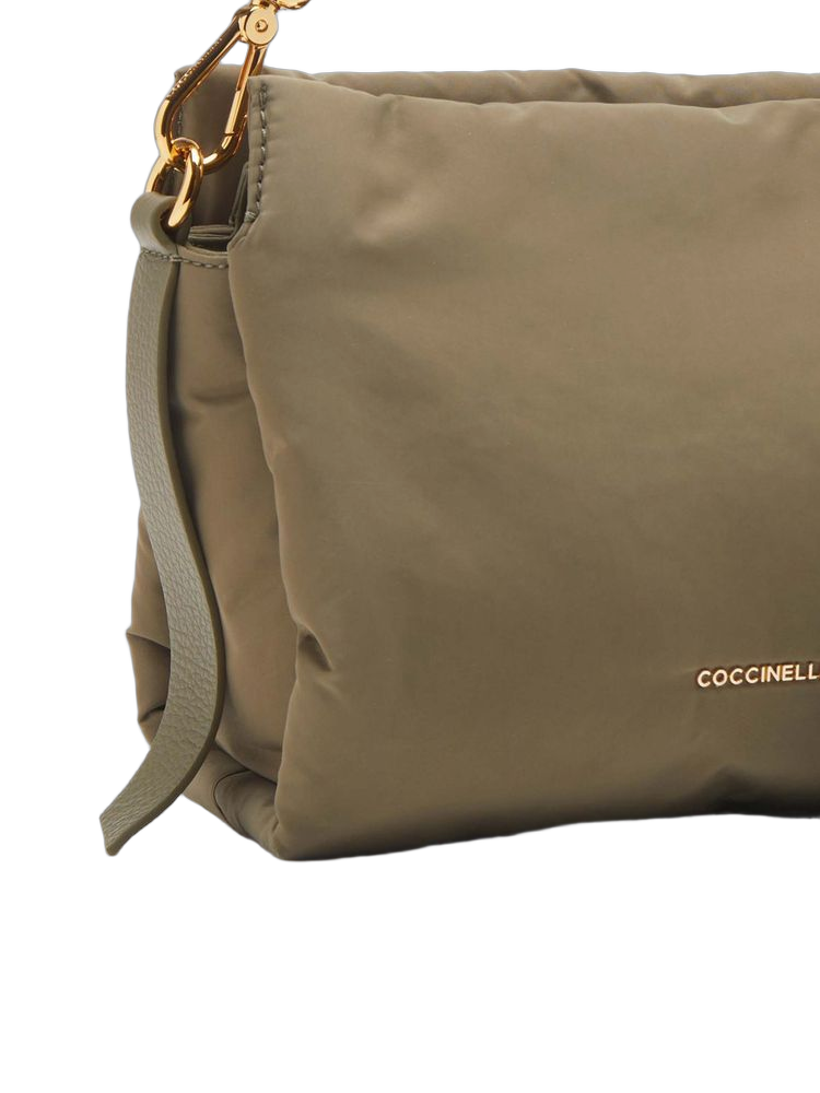 Coccinelle 70% Polyester shoulder bag in green