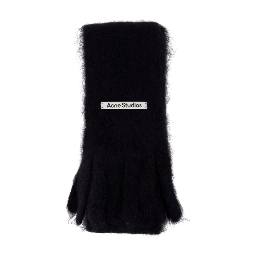 Acne Studios Wool scarf in black