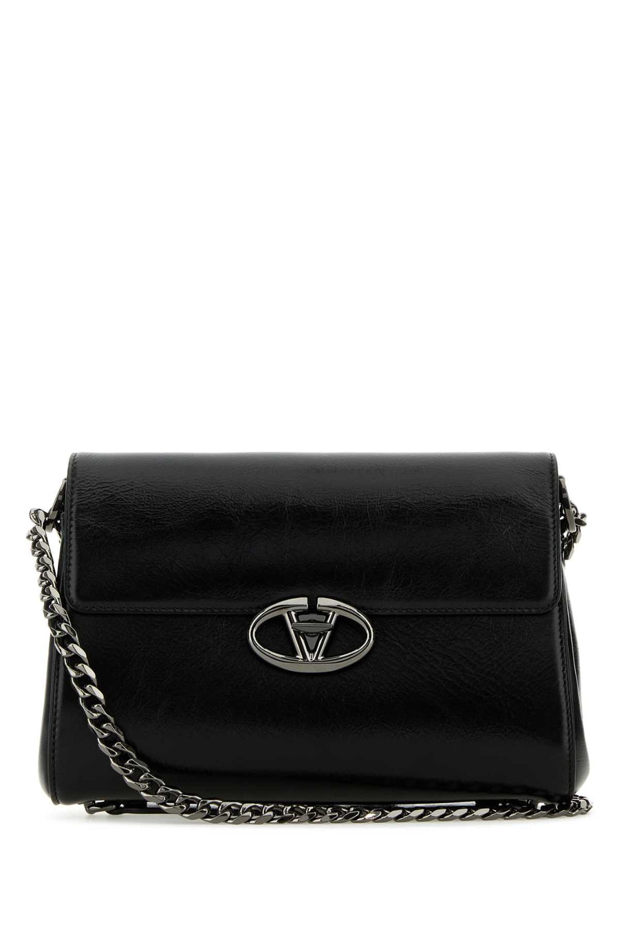 Valentino Garavani Shoulder Exterior: 100% Leather shoulder bag in black