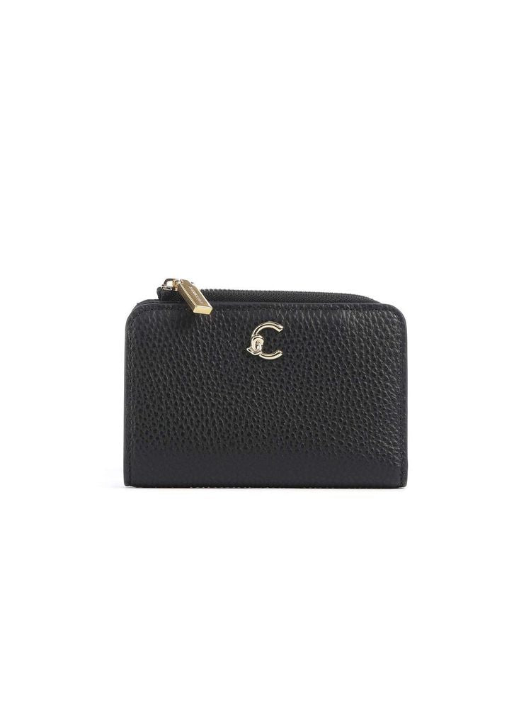 Coccinelle Wallet Black Cowhide Bags /