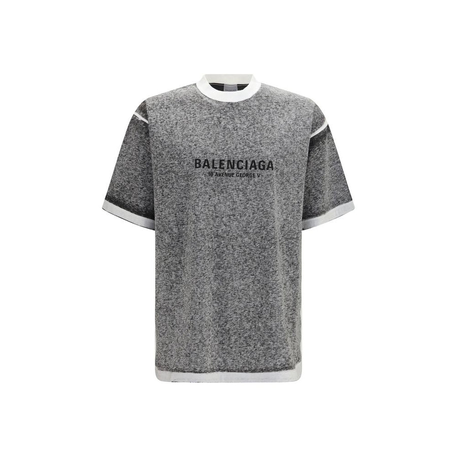 Balenciaga 100% Cotton t-shirt in gray
