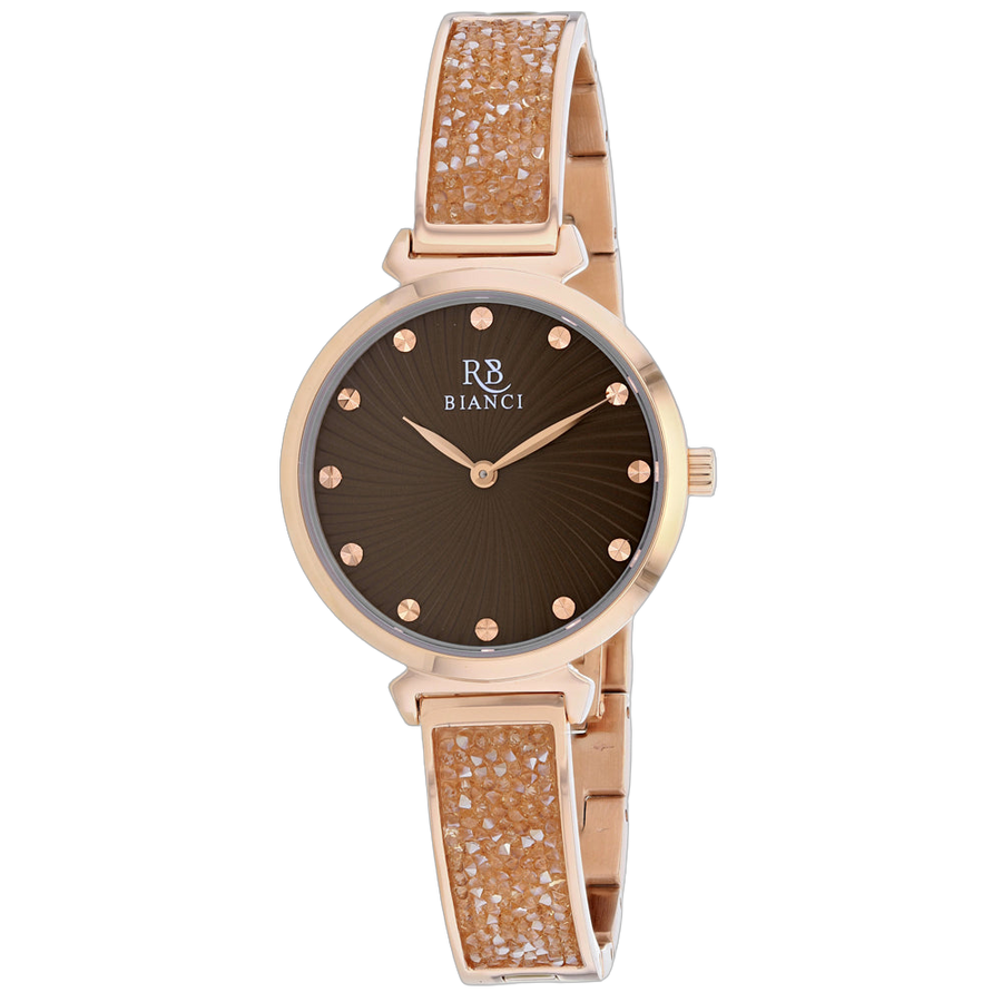 Roberto Bianci Stainless steel watch in brown