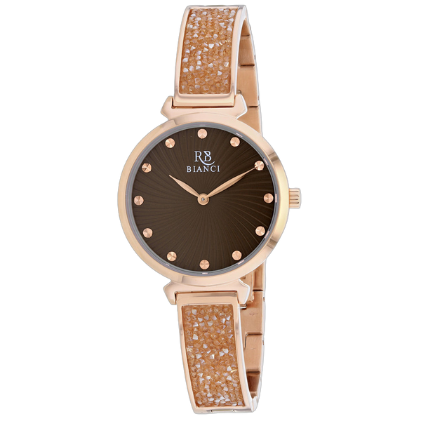 Roberto Bianci Stainless steel watch in brown
