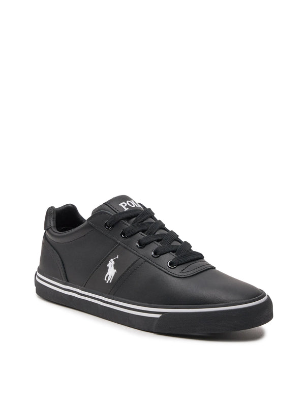 Polo Ralph Lauren Leather sneakers in black