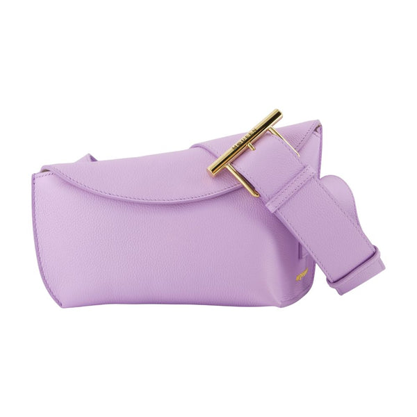 Alexander McQueen Calfskin crossbody bag in purple