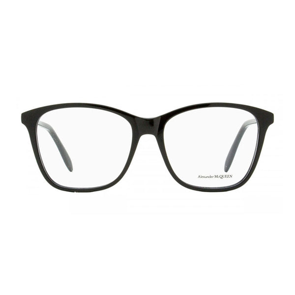 Alexander McQueen AM0191O001 Plastic frame eyeglasses in black