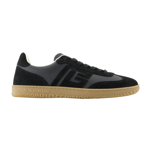 Balmain Calfskin sneaker in black