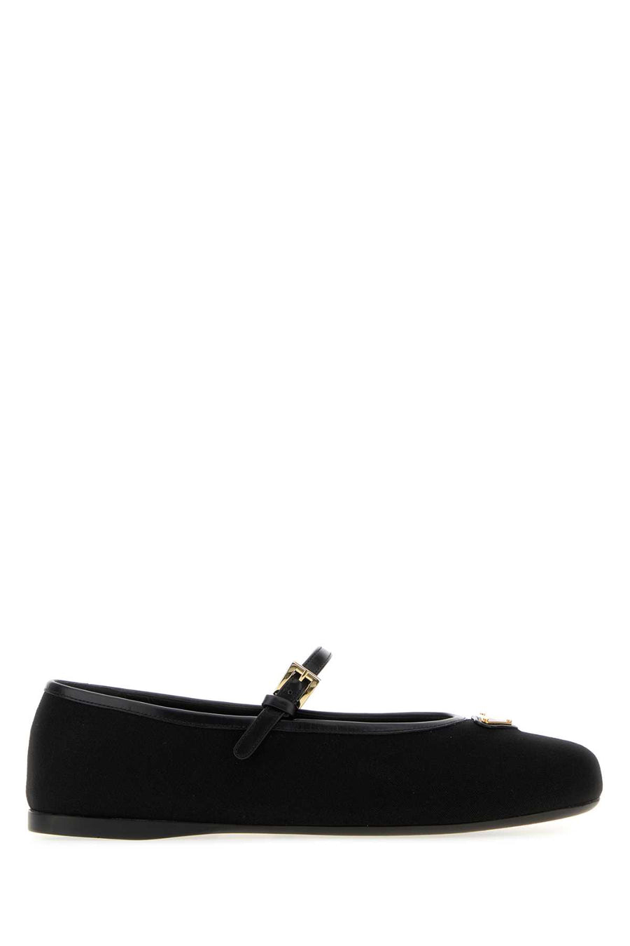 Black Canvas Ballerinas Nero Ballerine