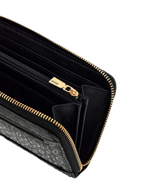 Guess 100% Polyurethane wallet in black