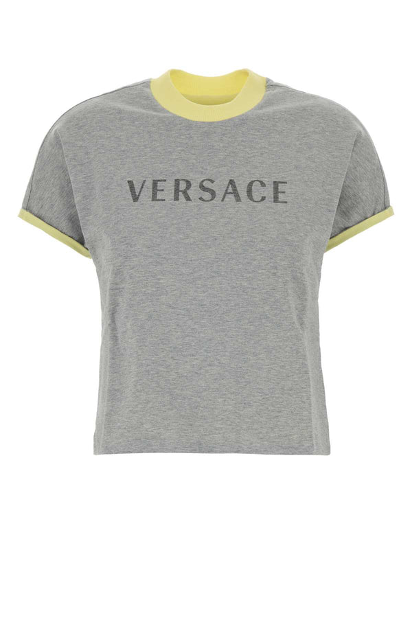 Versace 100% Cotton t-shirt in gray
