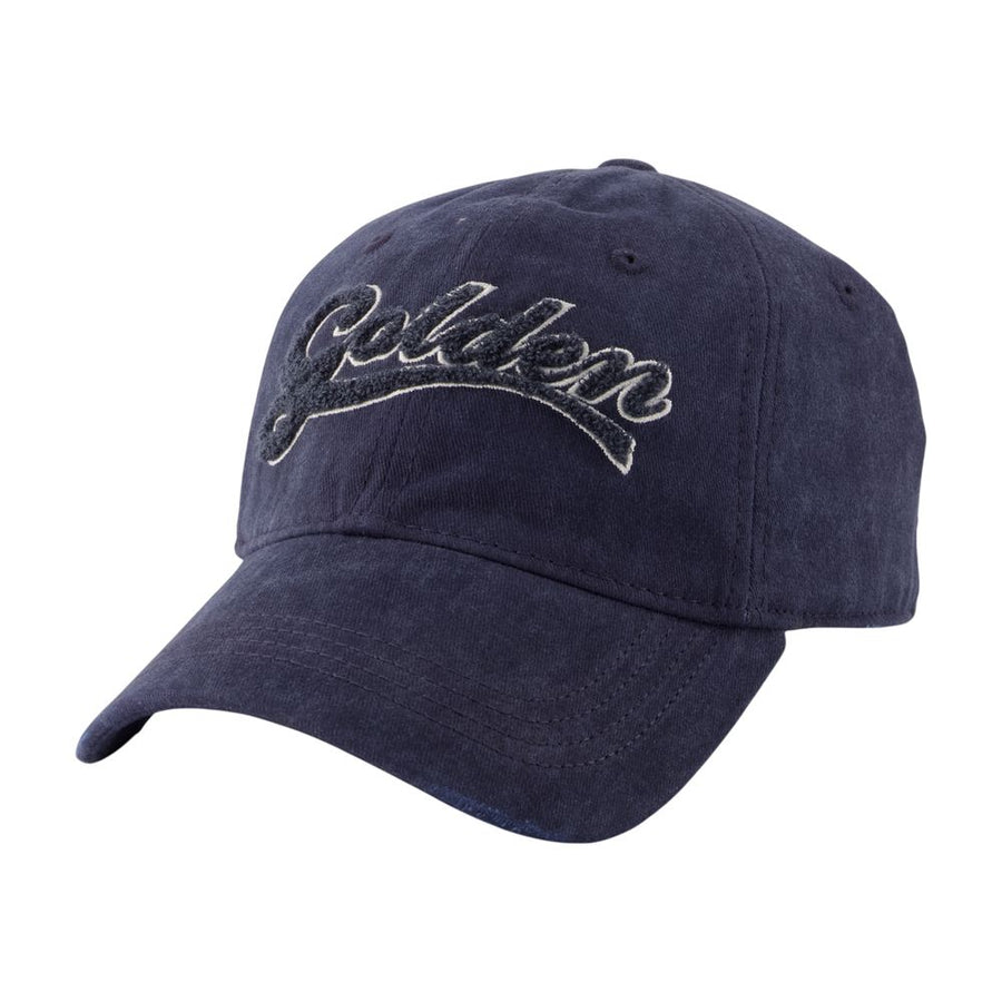 Journey Cap - Golden Goose Deluxe Brand Cotton Blue Accessories / Hats