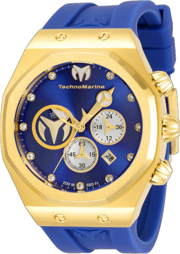 Technomarine Stainless steel case watch in gold