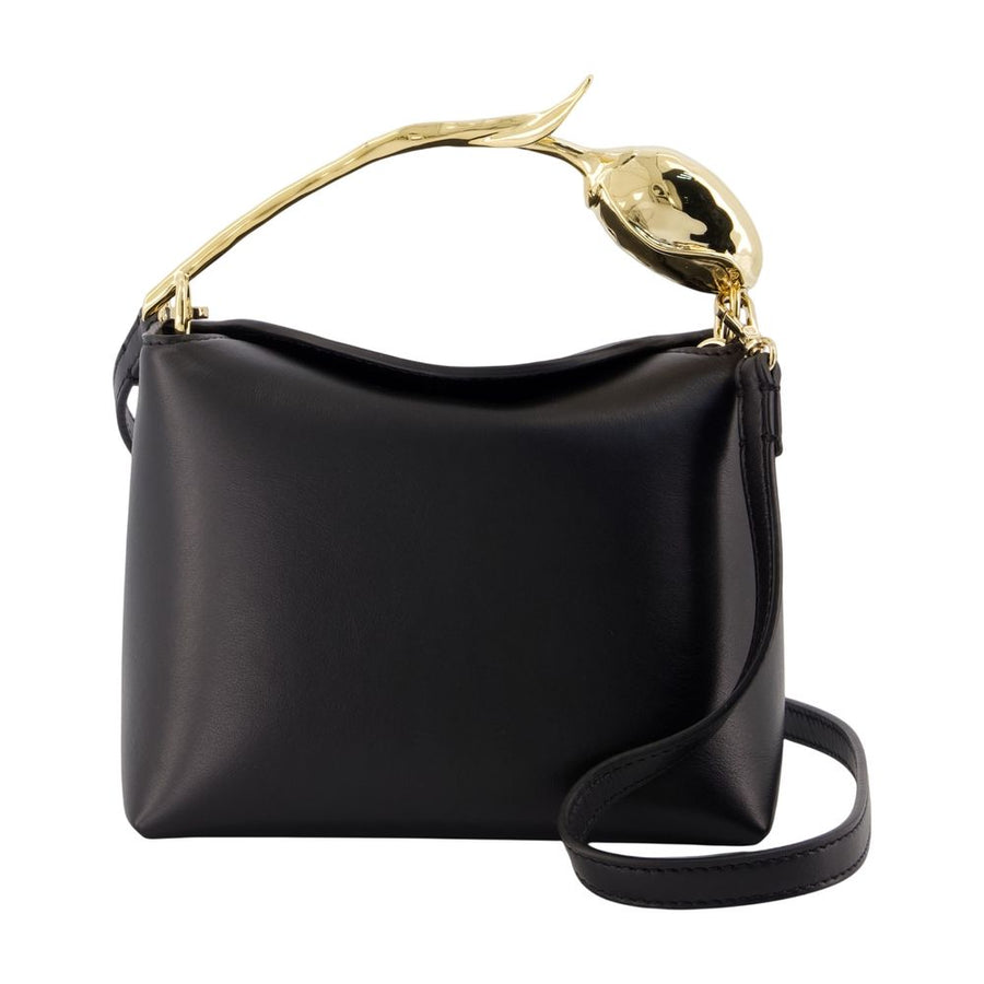 Erdem calfskin shoulder bag in black