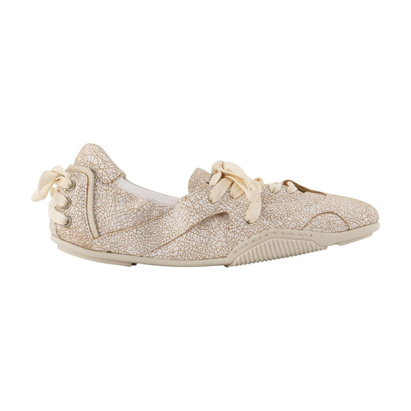 Acne Studios calfskin sneaker in ivory