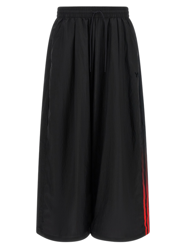 Y-3 100% polyamide joggers in black