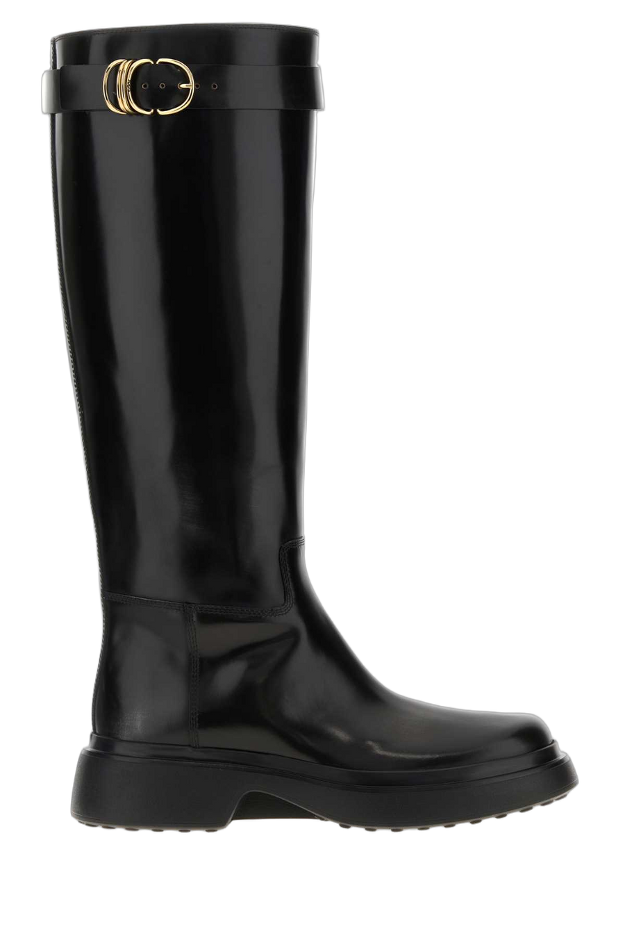 Tod's Exterior: 100% Calf; Interior: 100% Leather; Sole: Rubber boot in black