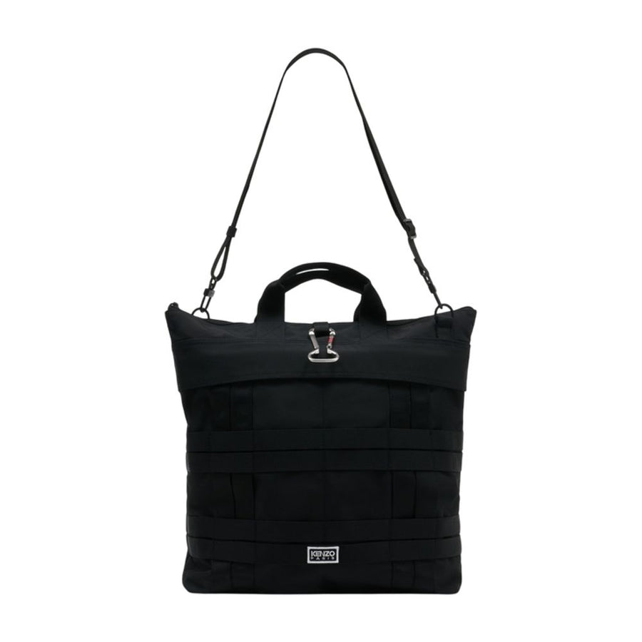 Kenzo nylon tote bag in black
