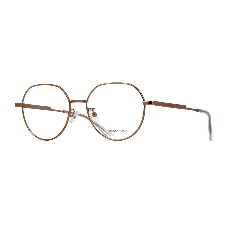 Bottega Veneta BV1076OA001 Metal frame with demo lenses eyeglasses in gold