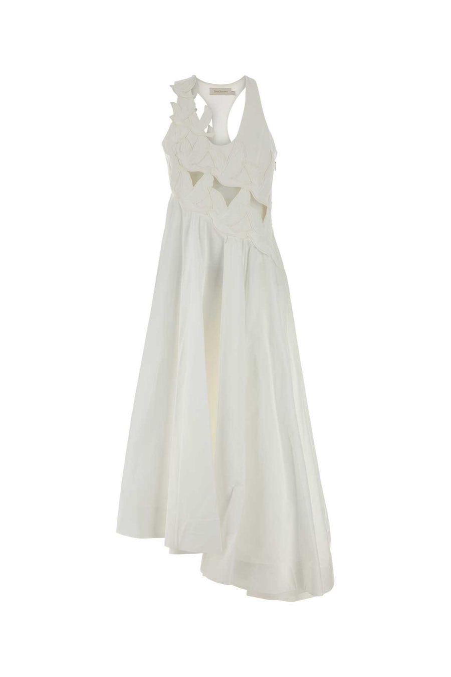 Zimmermann Applique 100% Cotton dress in white