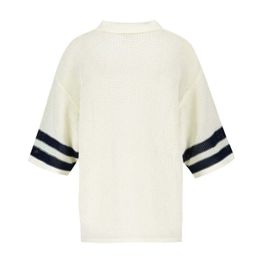 Kenzo cotton polo in white