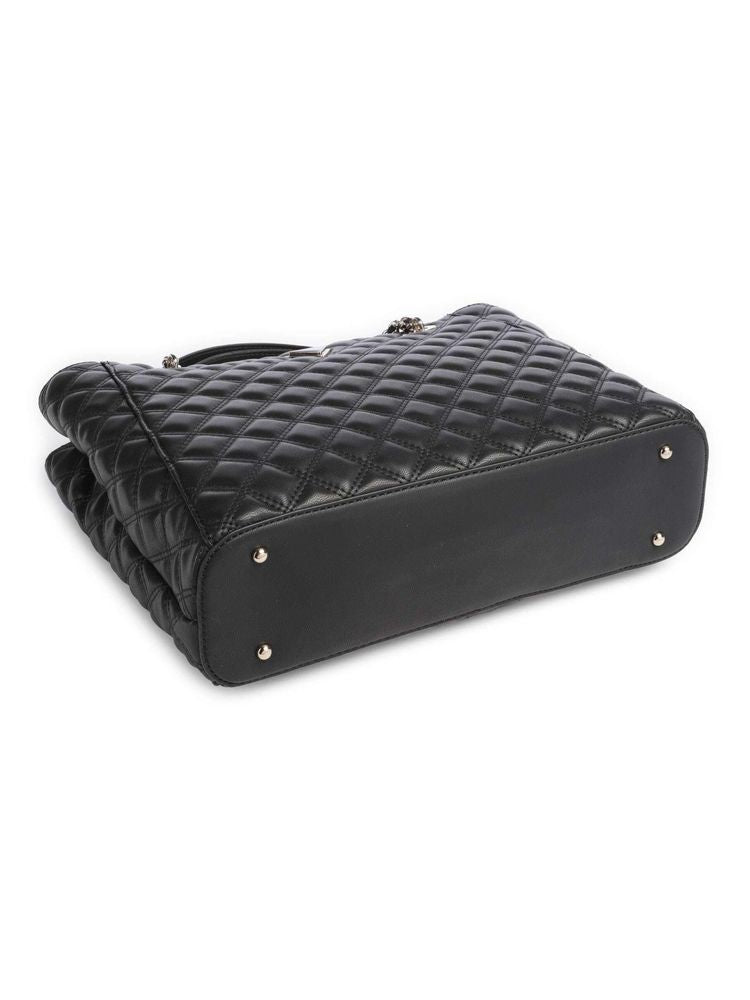 Guess 100% Polyurethane tote bag in black