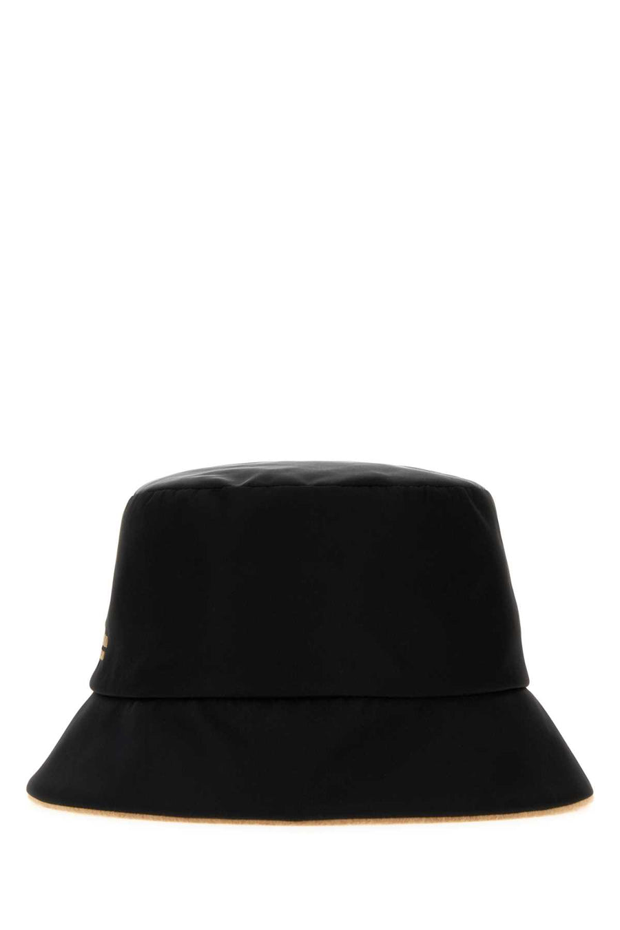 Black Re-Nylon Reversible Bucket Hat Nero+cammell Cappelli E Fasce Per Capelli
